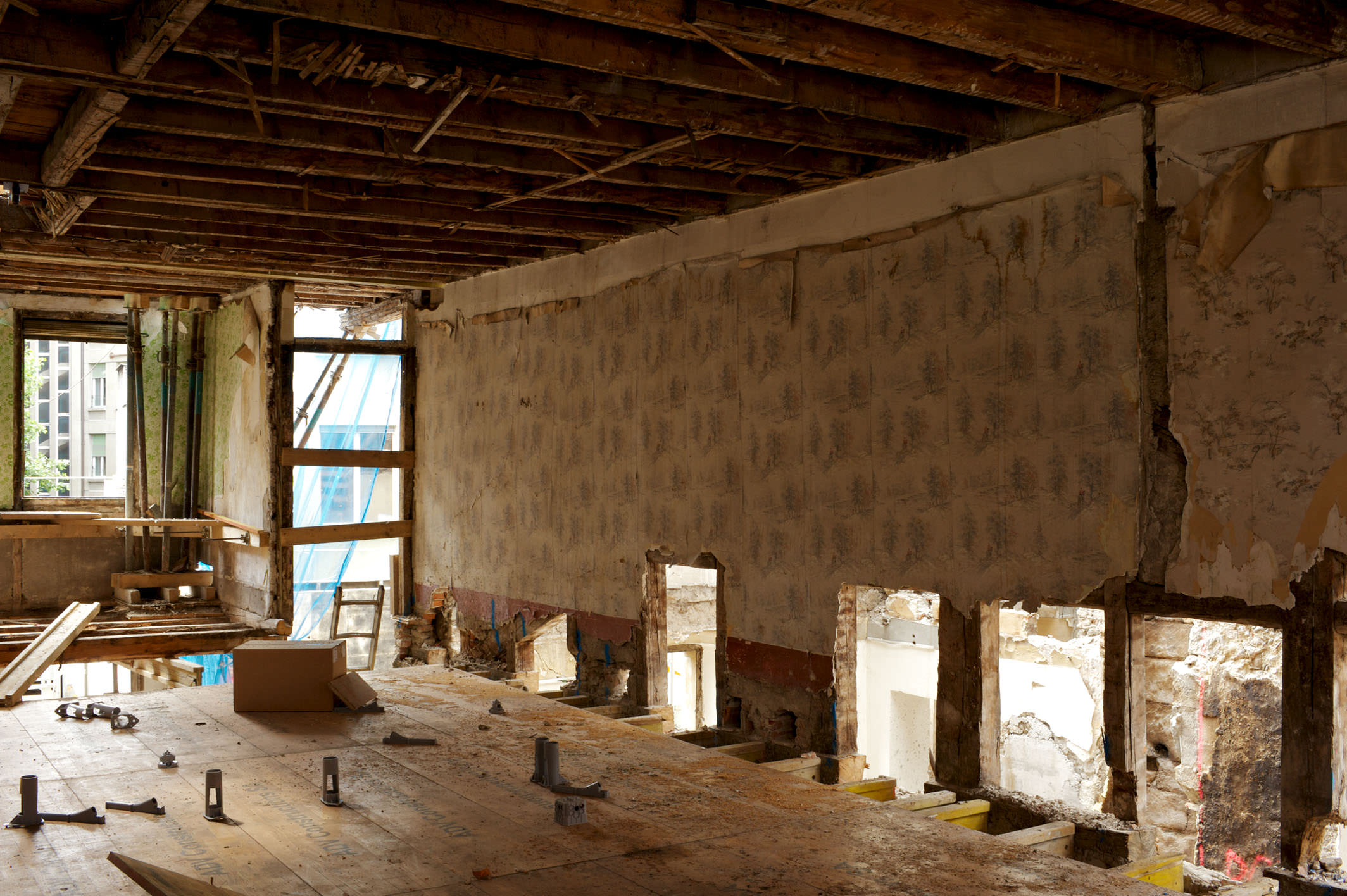 E10303  |  MplusV  |  Chantier Rue St. Francois, Lausanne